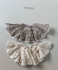34[予約]thelala flower skirt