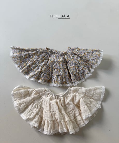 34[予約]thelala flower skirt