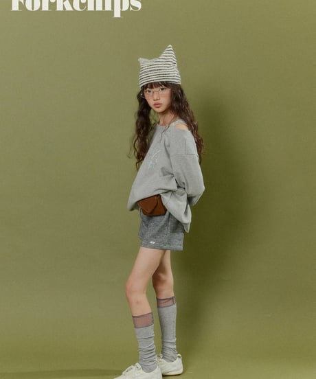 10[予約]FORKCHIPS glitter shoulder mtm