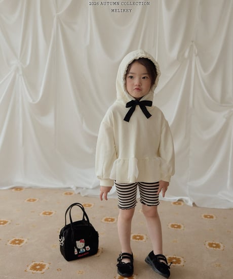 20[予約]melikey chacha frill hoodie