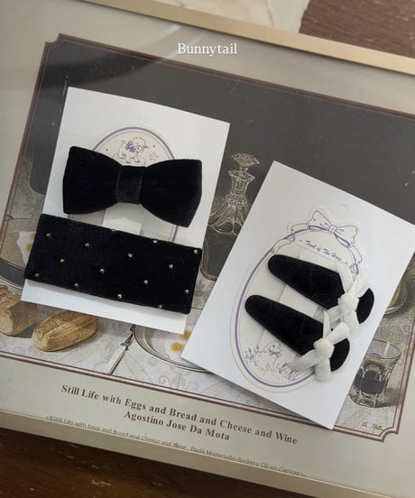 3[予約]bunnytail kirakira pin(2piece set)