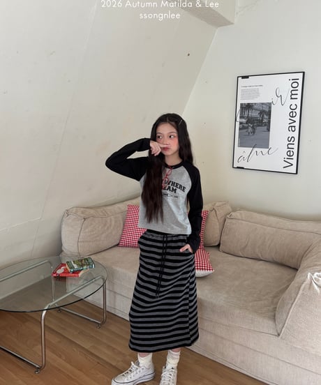 19[予約]matilda&lee 1998 colorblock raglan