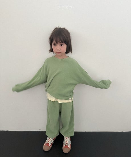 8[予約]digreen sand terry jogger pants