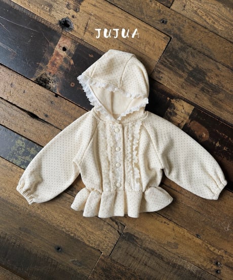 3[予約]jujua coco hooded jacket