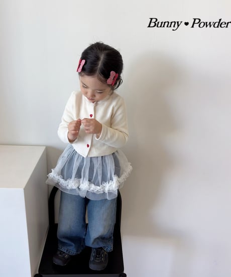 65[予約]bunny powder ella skirt