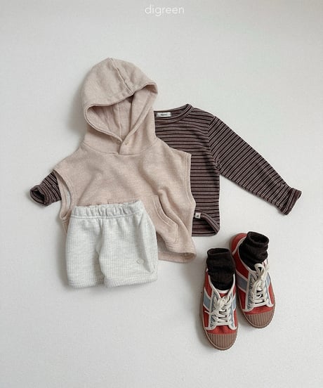 42[予約]digreen woody hooded vest
