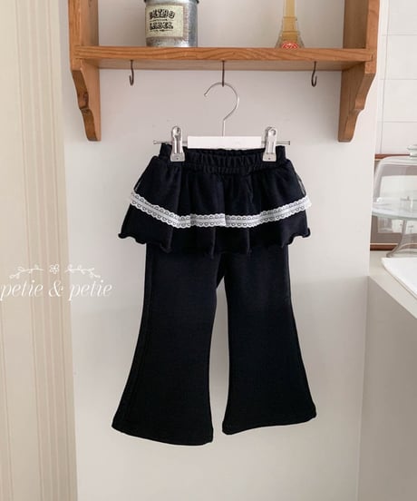 41[予約]petit&petit sha cancan skirt pants