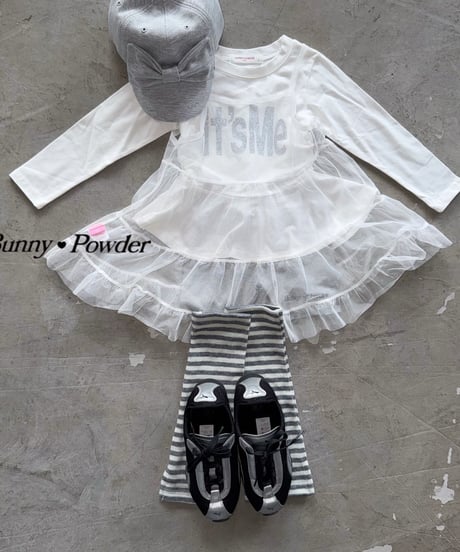53[予約]bunny powder biker leggings
