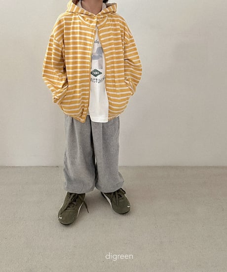 8[予約]digreen sand terry jogger pants