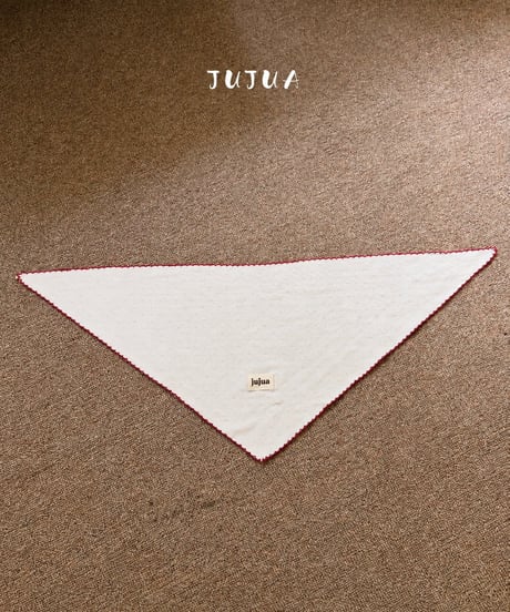 39[予約]jujua eyelet scarf