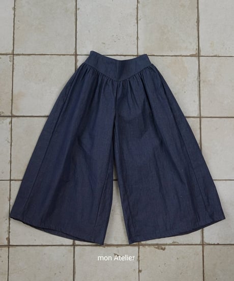 21[予約]mon Atelier v cut pants