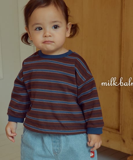 9[予約]milkbalm jerry border tee