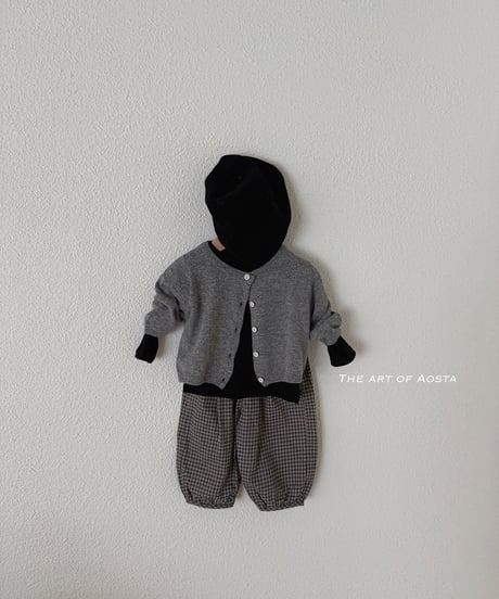 29[予約]Aosta mocha balloon pants