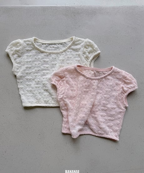 23[予約]BANANAJ bubble puff tee