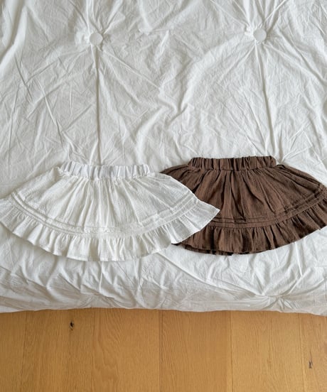 31[予約]ninibello corduroy skirt