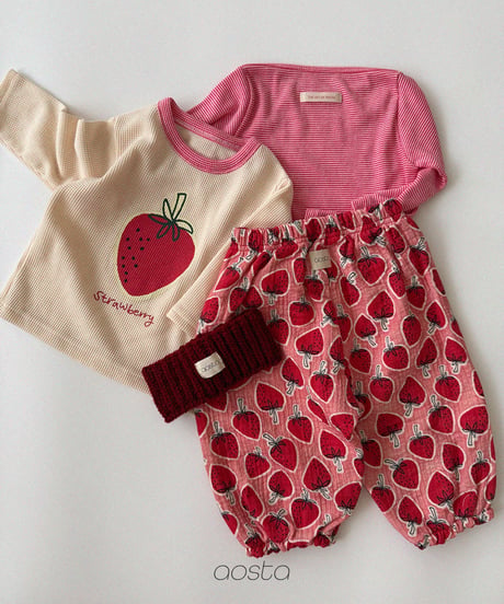 14[予約]Aosta strawberry pants