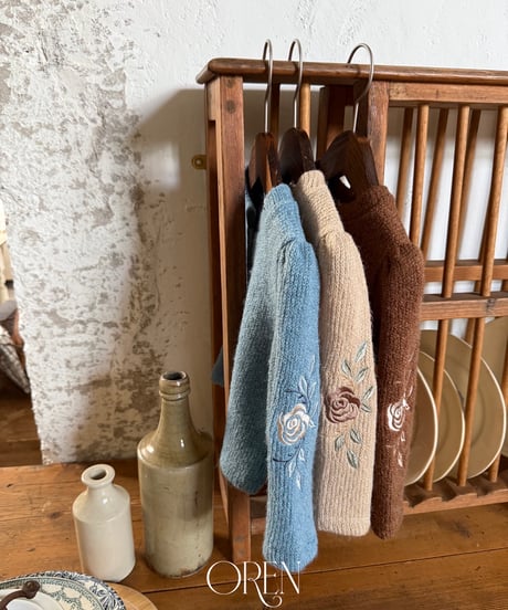 4[予約]OREN gemma knit cardigan