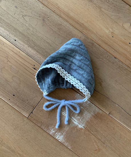 11[予約]bebeholic cable knit bonnet