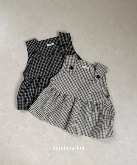 14[予約]mimi market lonamer overalls