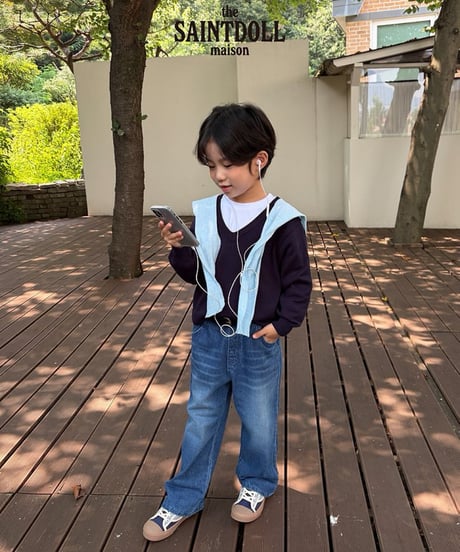 38[予約]saintdoll v neck knit