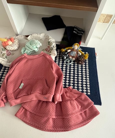 49[予約]aiai cancan frill two-piece set