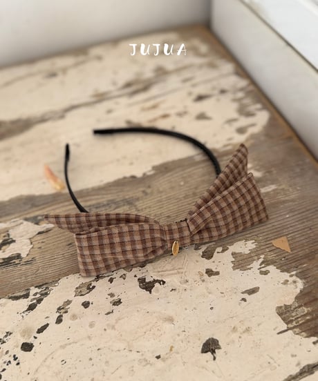 37[予約]jujua candy check headband