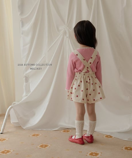 54[予約]melikey strawberry heart suspender