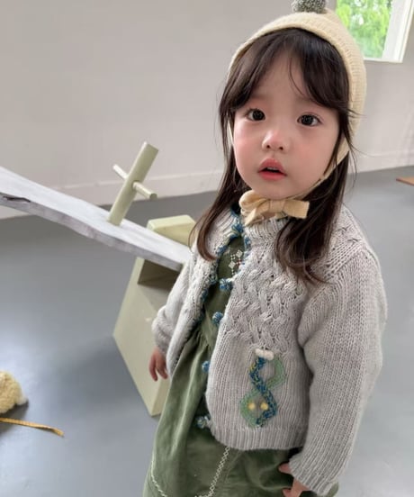 62[予約]aiai woodland knit cardigan