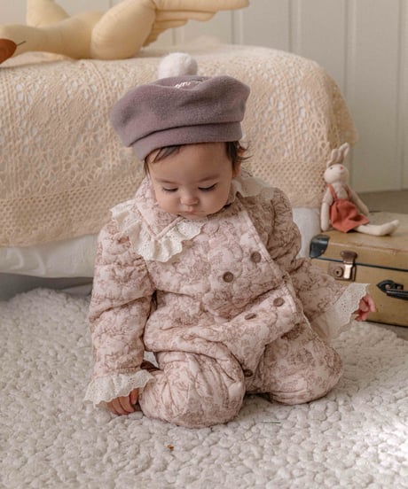 46[予約]OREN merry lulu padded suit(baby)