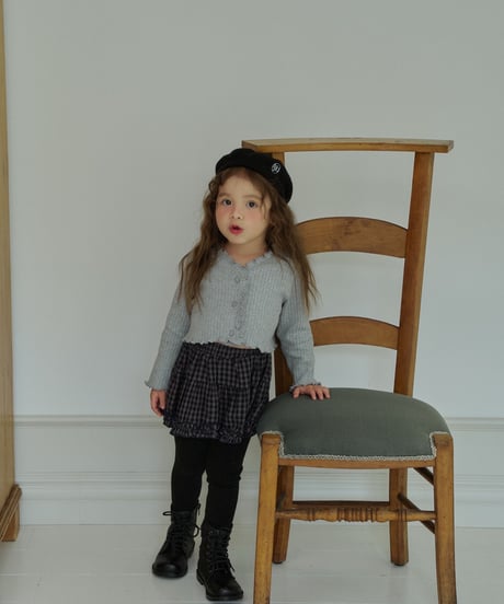 3[予約]momoann rib cardigan
