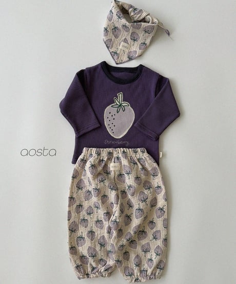 14[予約]Aosta strawberry pants