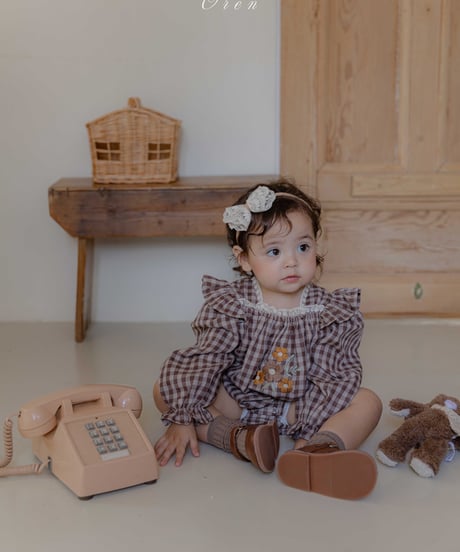 48[予約]OREN madeleine embroidery suit