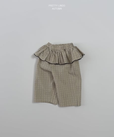 65[予約]LINDO myzen cancan pants
