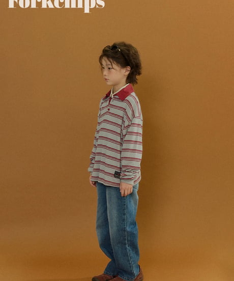 28[予約]FORKCHIPS canvas denim pants