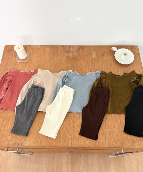 13[予約]ohho cozy capri pants