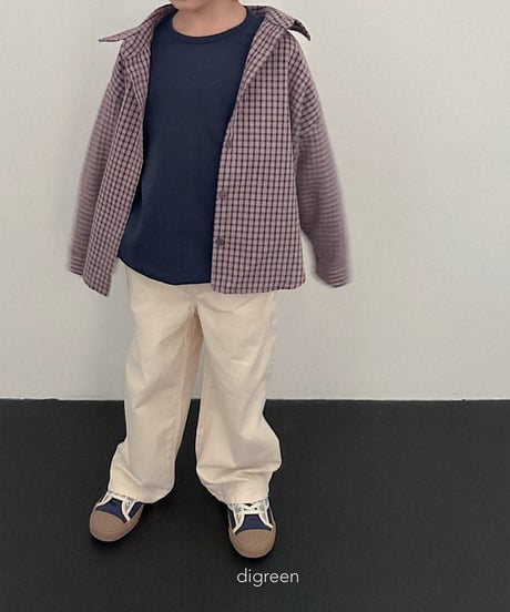 43[予約]digreen picnic check shirt