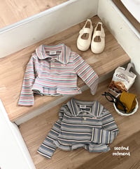 19[予約]second moment myjju collar lace tee
