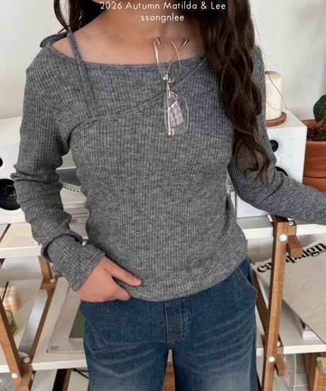 5[予約]matilda&lee hailey urban rib t