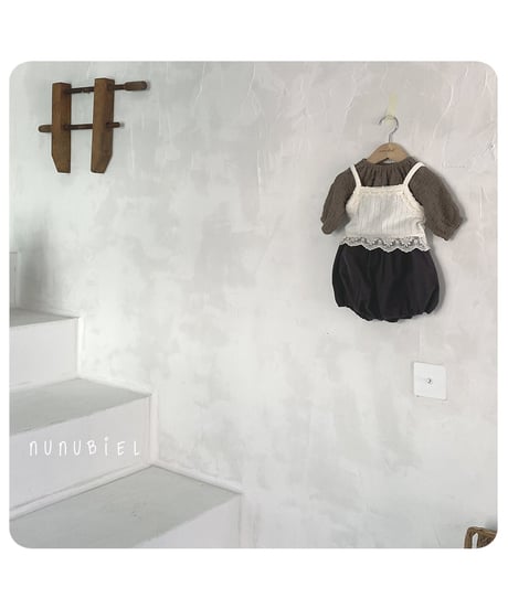 13[予約]nunubiel bebe crack blouse