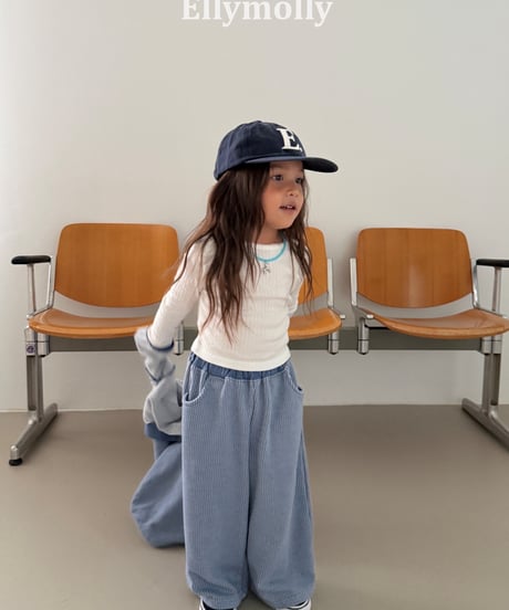 5[予約]ELLYMOLLY matthew wide pants
