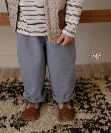 26[予約]OREN flow cotton pants