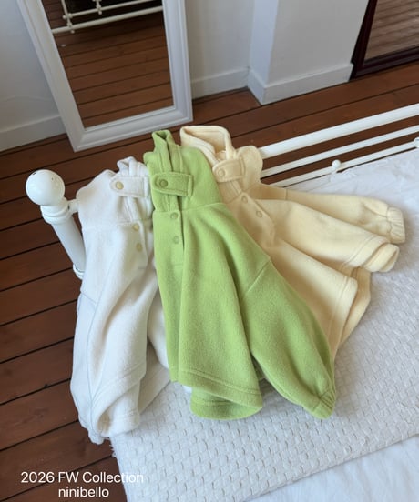 22[予約]ninibello teletubbies fleece hoodie
