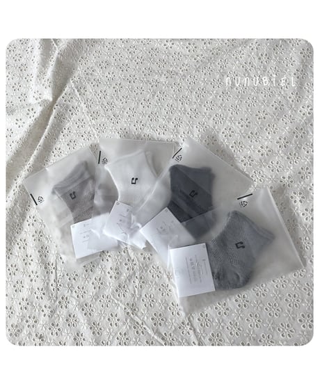 53[予約]nunubiel mesh socks