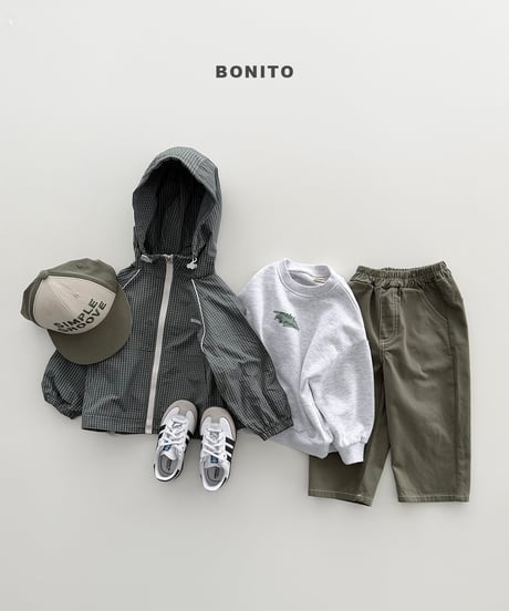 18[予約]bonito stitch cotton pants