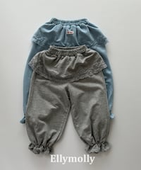56[予約]ELLYMOLLY cottage lace jogger pants
