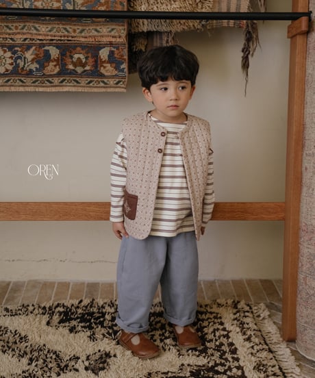 27[予約]OREN morris padded vest