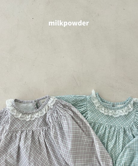 4[予約]milkpowder sugar blouse