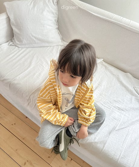 39[予約]digreen candy hood zip up