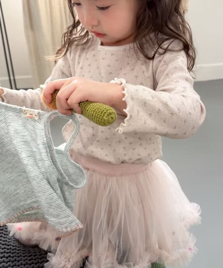 19[予約]aiai cotton candy layered tee set