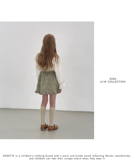 26[予約]ROSETTE janet skirt